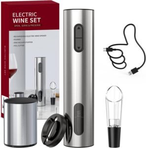 CIRCLE JOY 4 en 1 Abridor de Vino Eléctrico